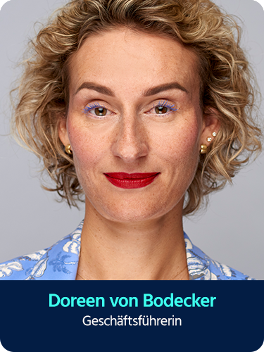 Doreen von Bodecker, Geschäftsführerin
